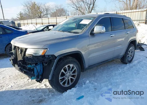 2016 Jeep Grand Cherokee Limited z USA, uszkodzony, nr VIN 1C4RJFBG7GC324573